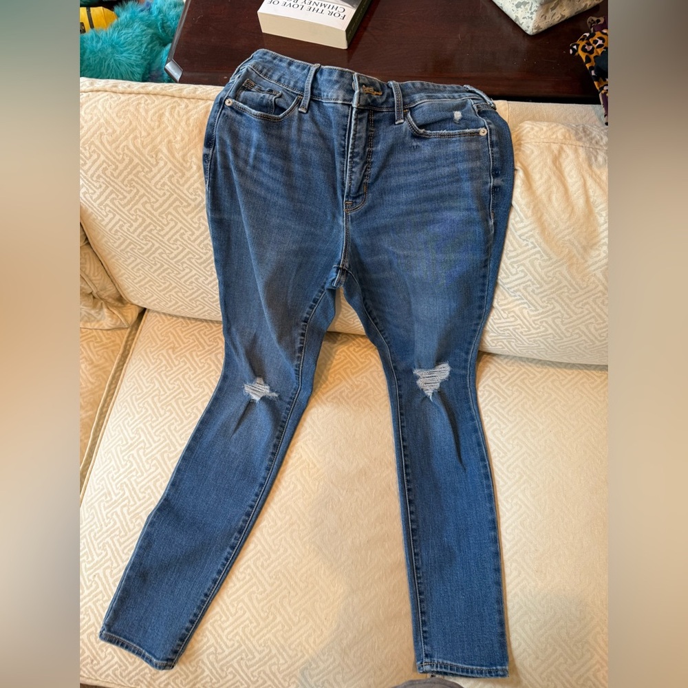 Old navy pop icon skinny high rise jeans